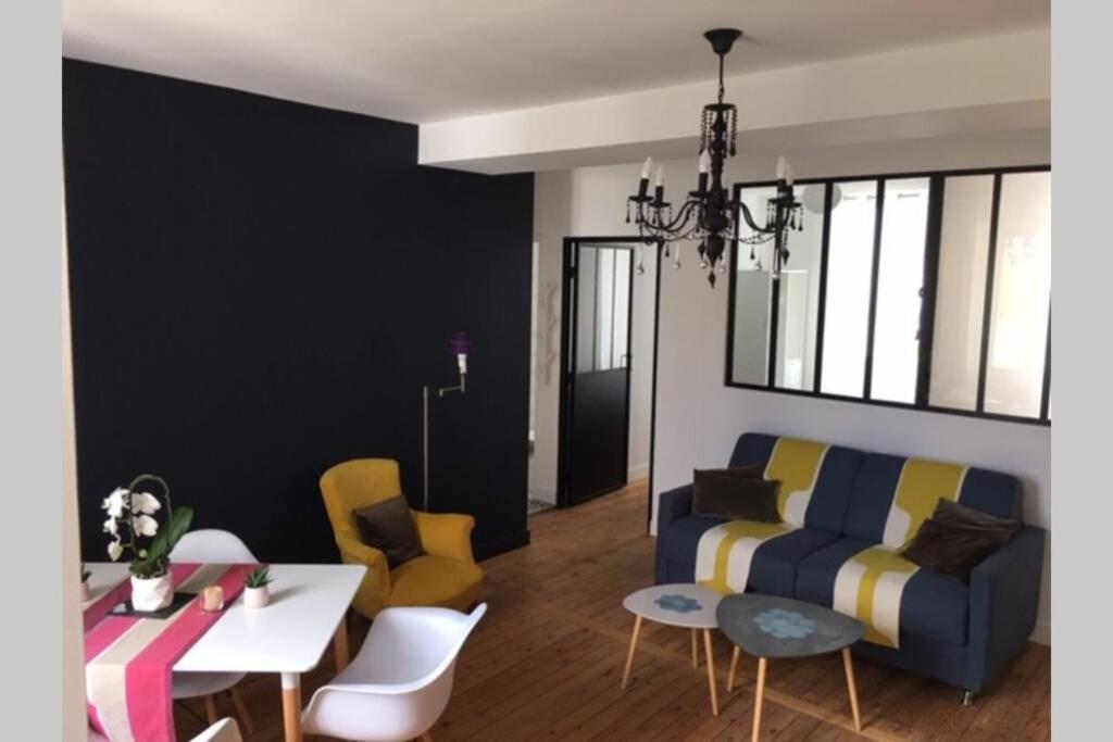 Appartement De Caractere Avec Terrasse. La Rochelle  Kültér fotó
